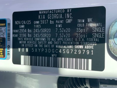 2025 Kia Telluride EX X-Line