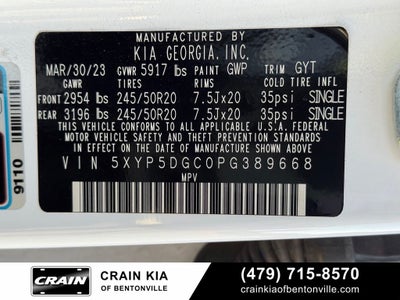 2023 Kia Telluride SX - AWD / DUAL SUNROOF / ONE OWNER
