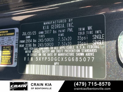 2025 Kia Telluride SX