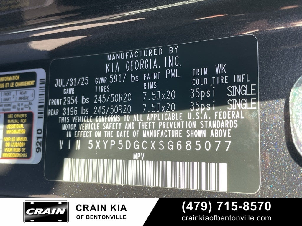 2025 Kia Telluride SX