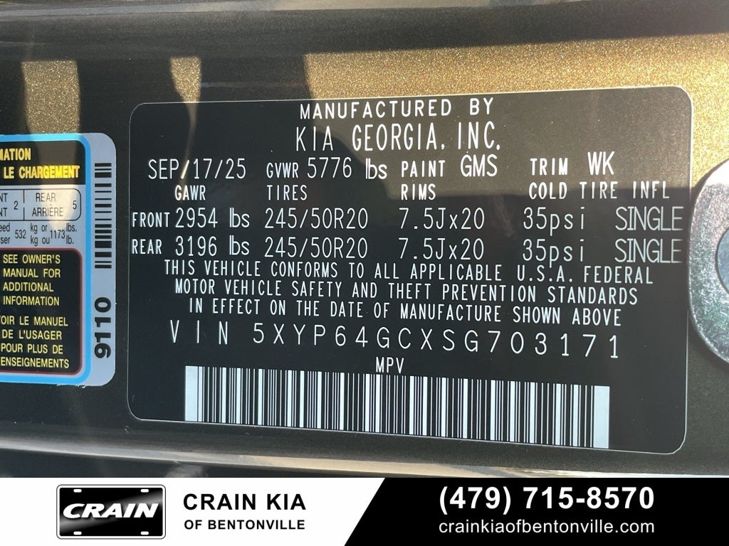 2025 Kia Telluride S