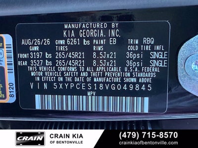 2027 Kia Telluride X-Line EX