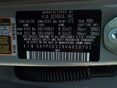 2027 Kia Telluride EX