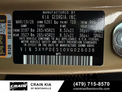 2027 Kia Telluride X-Line SX