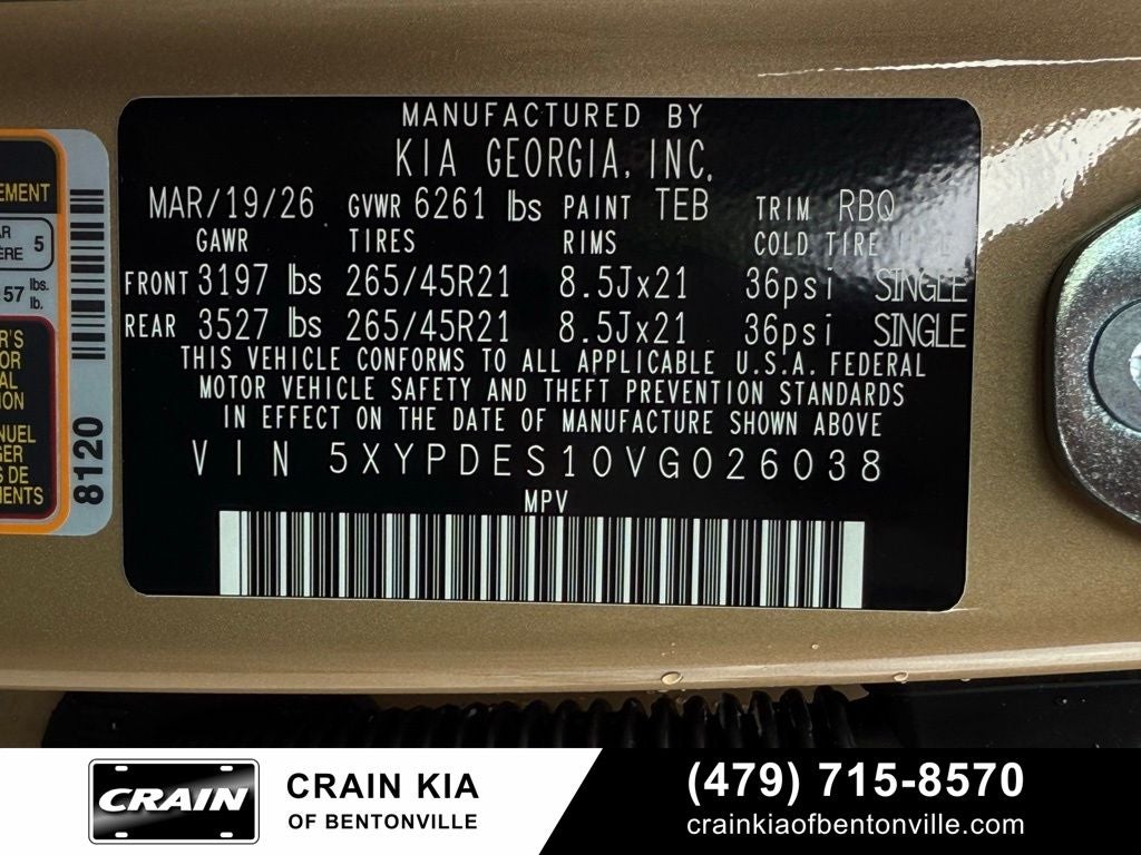 2027 Kia Telluride X-Line SX