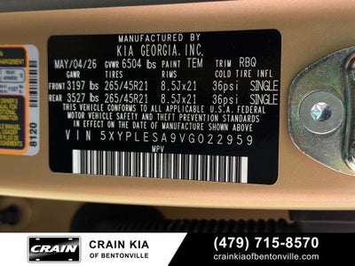 2027 Kia Telluride Hybrid X-Line SX Prestige