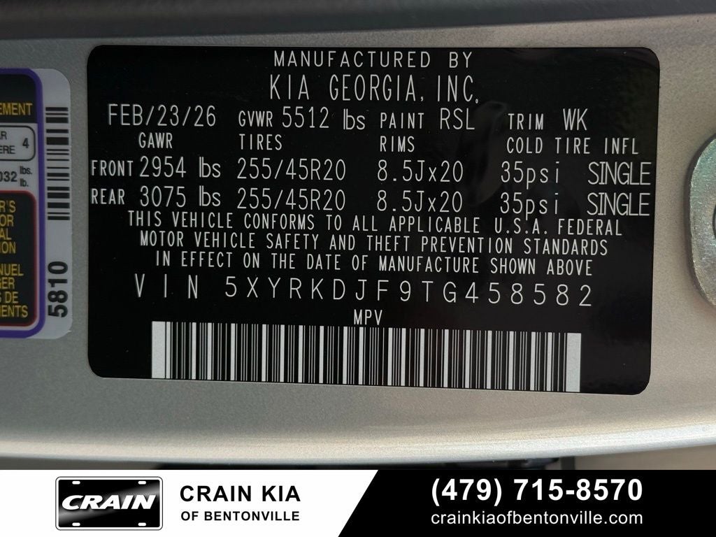 2026 Kia Sorento X-Line SX Prestige
