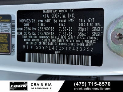 2026 Kia Sorento S