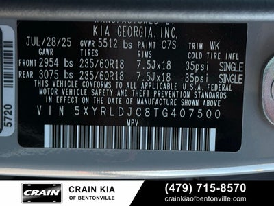 2026 Kia Sorento S
