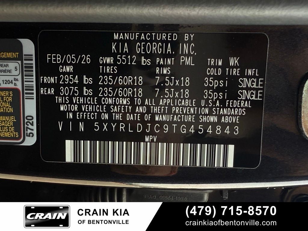 2026 Kia Sorento S