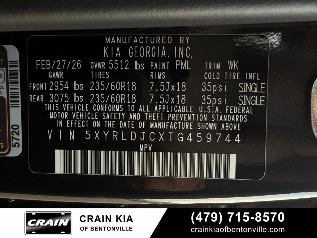 2026 Kia Sorento S