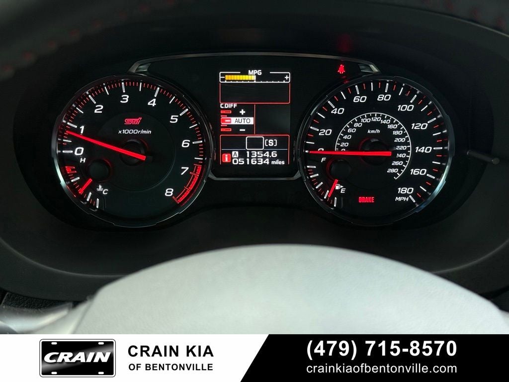2021 Subaru WRX STi Limited - AWD / SUNROOF / CLEAN CARFAX