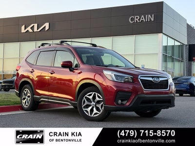 2021 Subaru Forester Premium - AWD / CLEAN CARFAX / PANORAMIC SUNROOF