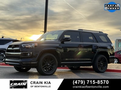 2019 Toyota 4Runner Limited Nightshade - 4WD / SUNROOF / CARFAX ONE OWNER