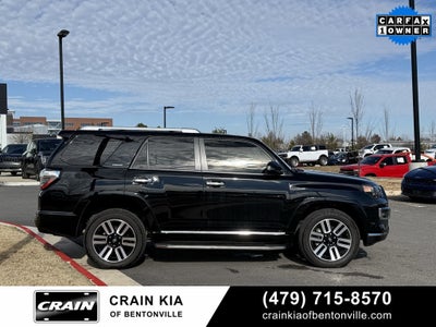 2022 Toyota 4Runner Limited - 4WD / SUNROOF / CLEAN CARFAX / ONE OWNER