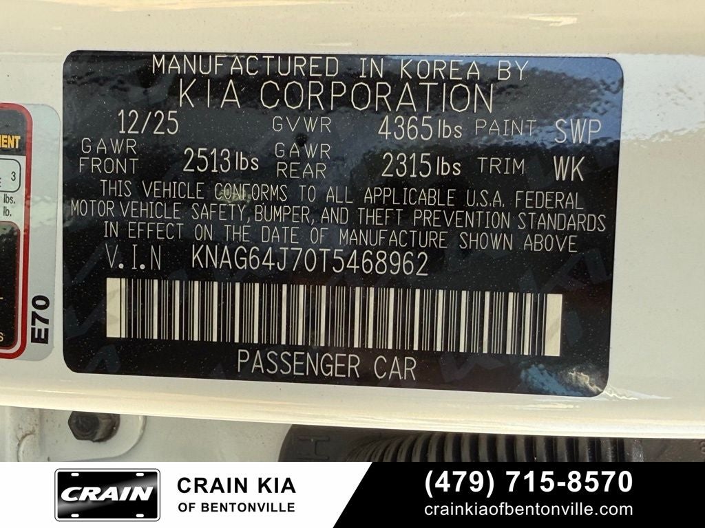 2026 Kia K5 GT-Line