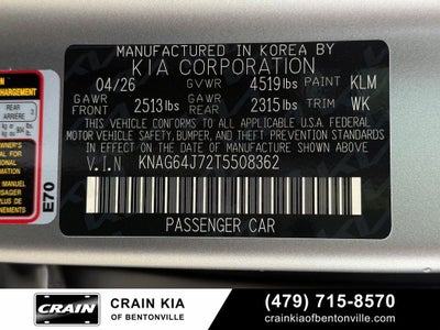 2026 Kia K5 GT-Line