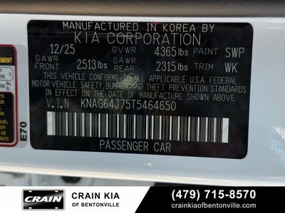 2026 Kia K5 GT-Line