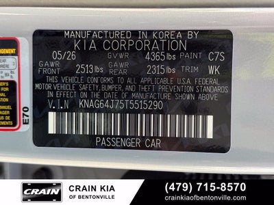 2026 Kia K5 GT-Line