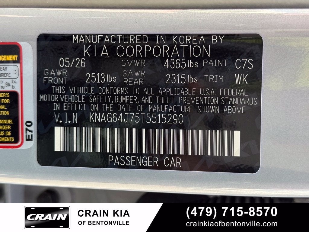 2026 Kia K5 GT-Line