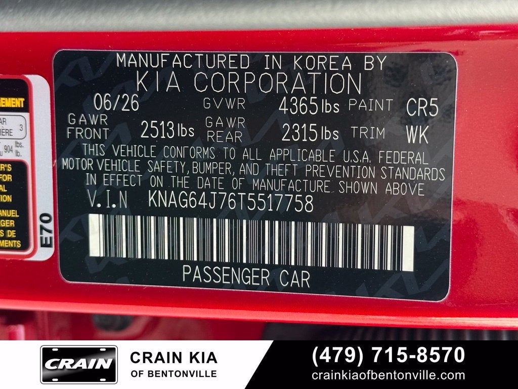 2026 Kia K5 GT-Line
