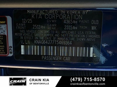 2026 Kia K5 GT-Line