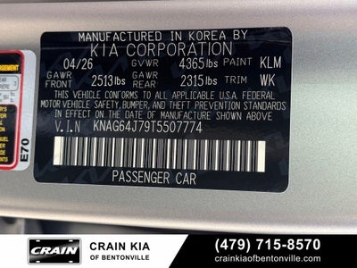 2026 Kia K5 GT-Line