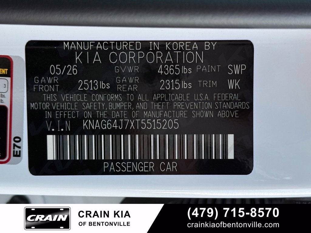 2026 Kia K5 GT-Line
