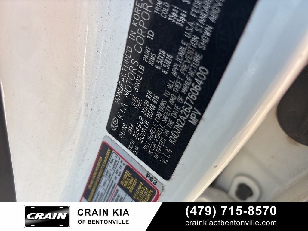 2018 Kia Soul Base - WHOLESALE / AS-IS