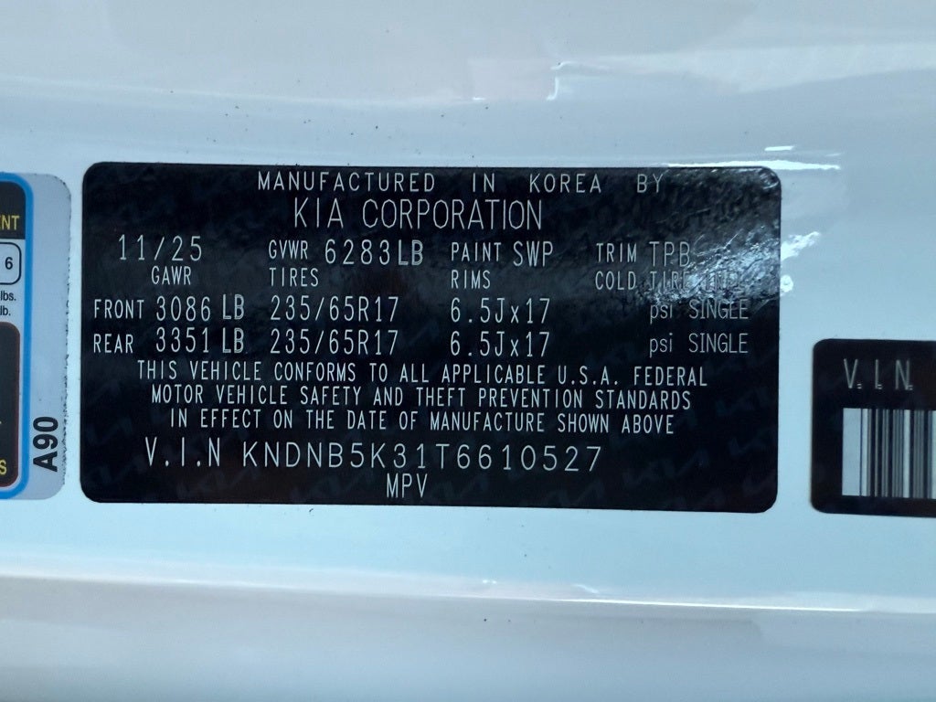 2026 Kia Carnival LXS