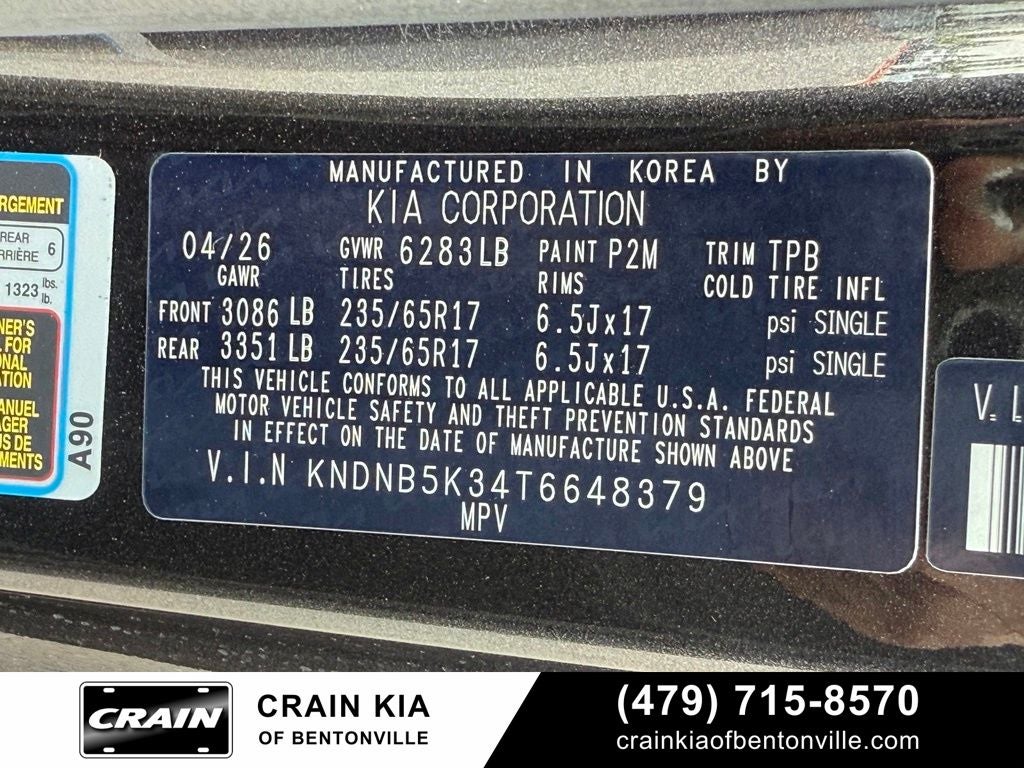 2026 Kia Carnival LXS