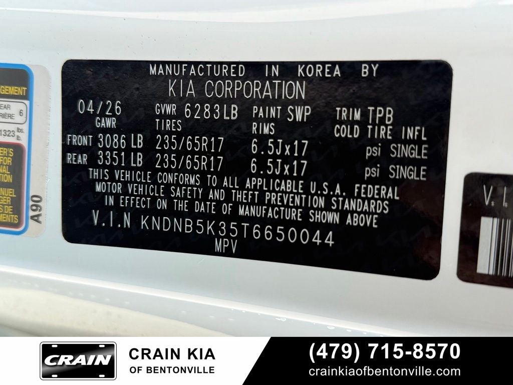 2026 Kia Carnival LXS