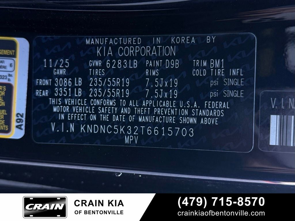 2026 Kia Carnival EX
