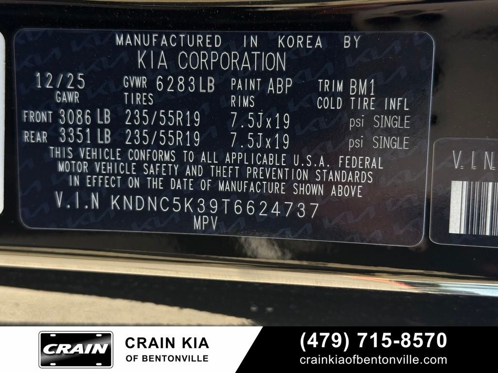 2026 Kia Carnival EX