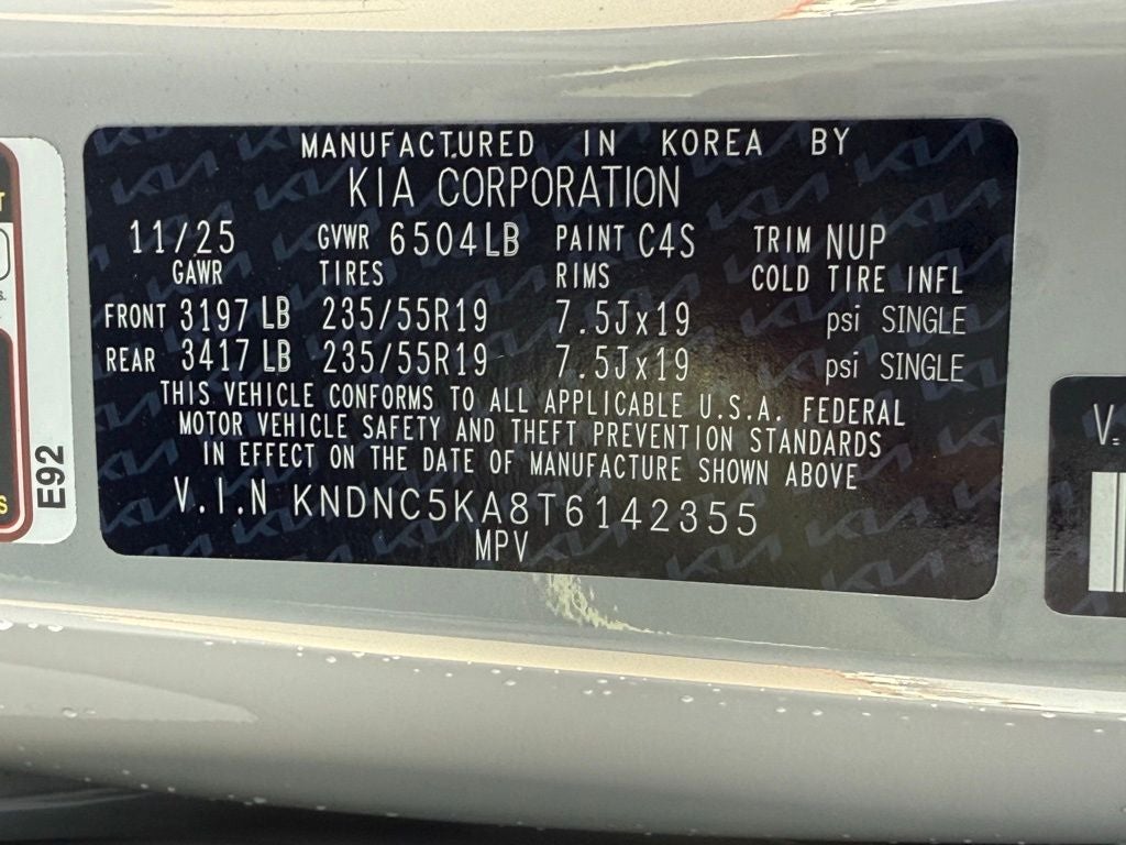 2026 Kia Carnival Hybrid EX