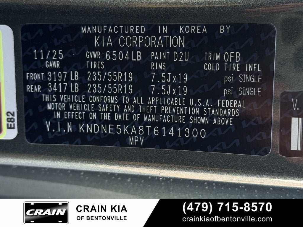 2026 Kia Carnival Hybrid SX Prestige