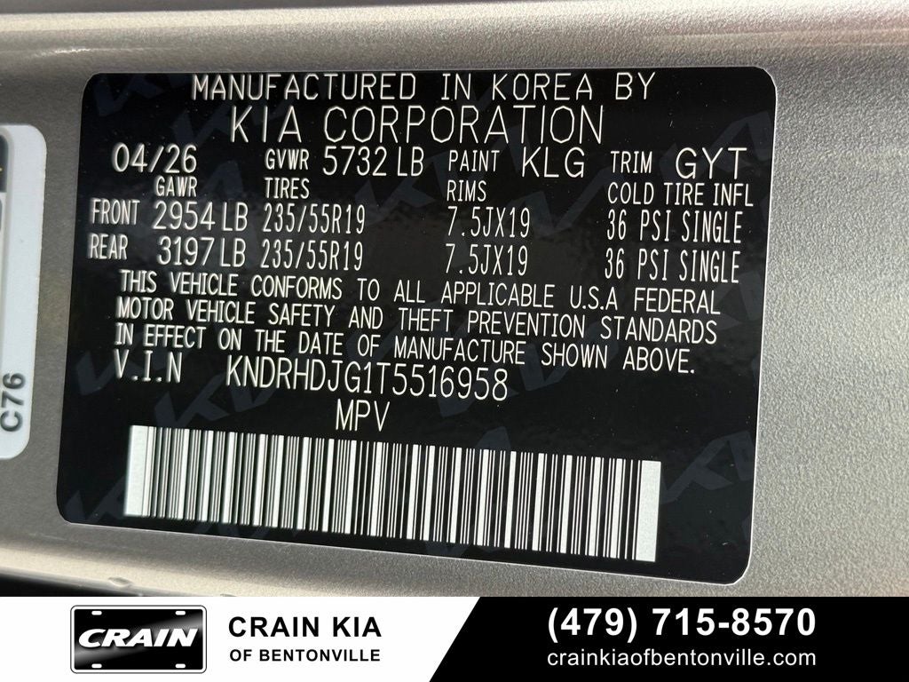 2026 Kia Sorento Hybrid EX