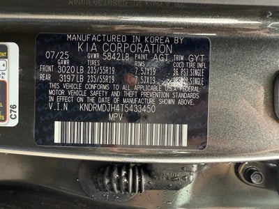 2026 Kia Sorento Plug-In Hybrid SX Prestige