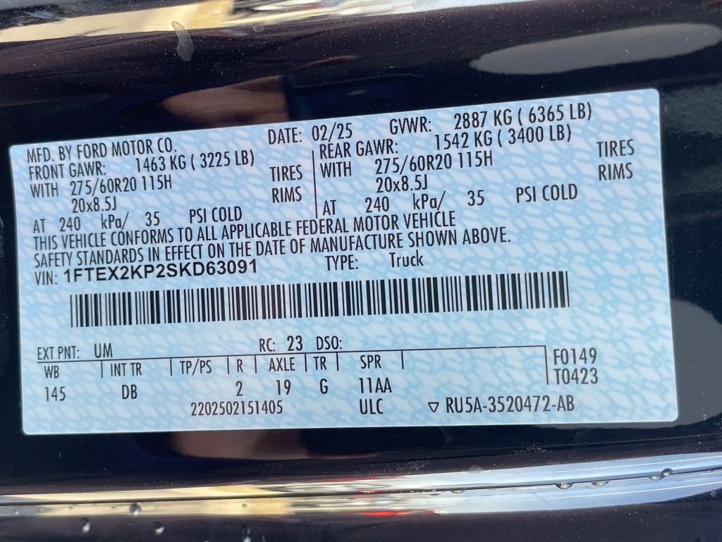 2025 Ford F-150 STX RWD / ONE OWNER / CLEAN CARFAX