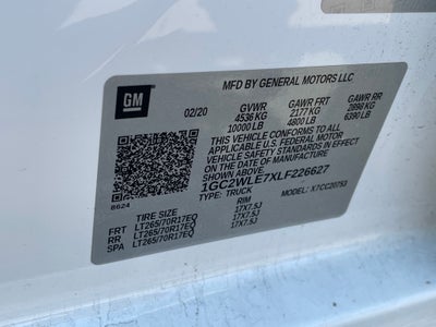 2020 Chevrolet Silverado 2500HD Work Truck CLEAN CARFAX / LEATHER