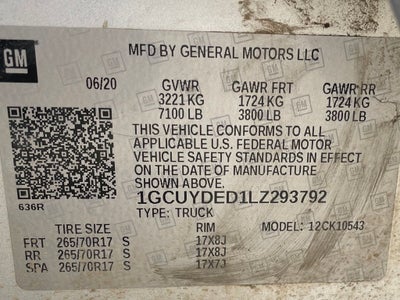 2020 Chevrolet Silverado 1500 LT