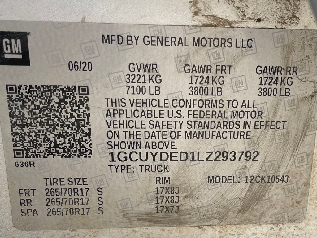 2020 Chevrolet Silverado 1500 LT