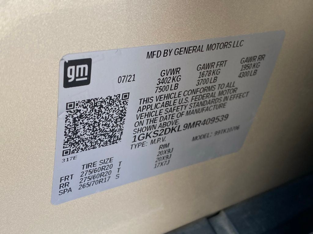 2021 GMC Yukon Denali SUNROOF / ONE OWNER / 4X4