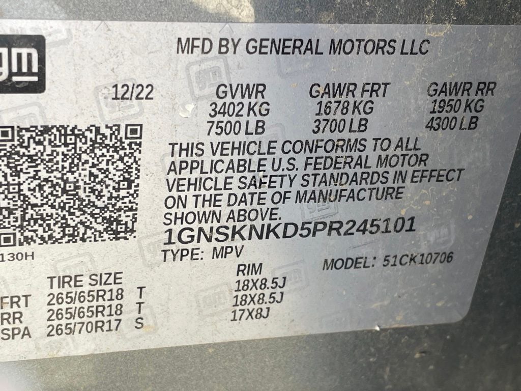 2023 Chevrolet Tahoe LT