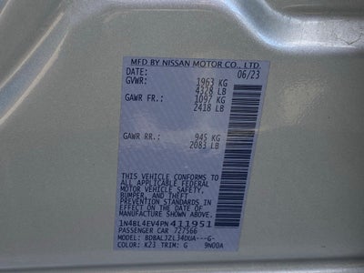 2023 Nissan Altima 2.5 SL BOSE AUDIO / NAV / HEATED SEATS