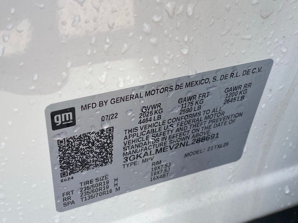 2022 GMC Terrain SLE ONE OWNER