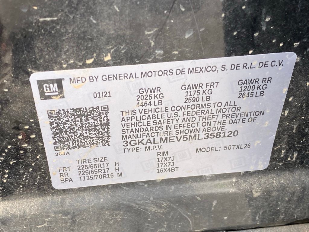 2021 GMC Terrain SLE CLEAN CARFAX