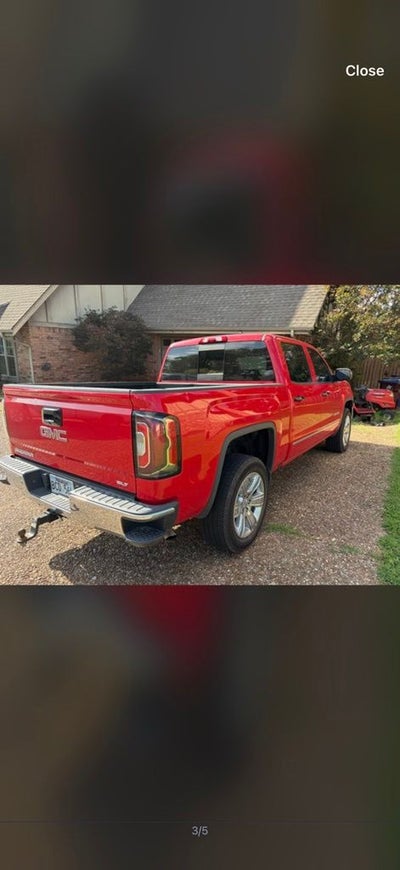 2017 GMC Sierra 1500 SLT 4X4 / LEATHER / CLEAN CARFAX