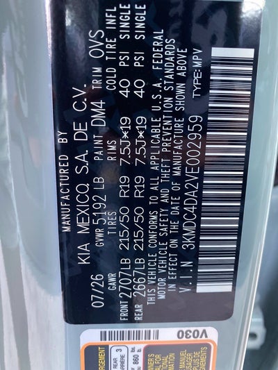 2027 Kia EV3 Base