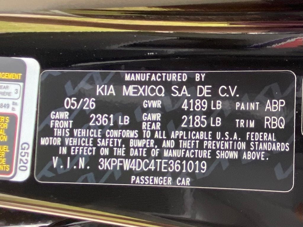 2026 Kia K4 GT-Line Turbo